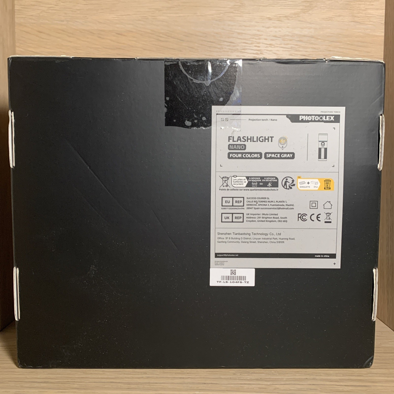 Photoolex LED Spotlight 8400mAh, Vlogging & Photography Flashlight, 4 Colors