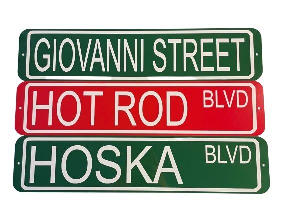 Custom Personalized Aluminum Street Sign Outdoor Indoor Great Gift for Everyone