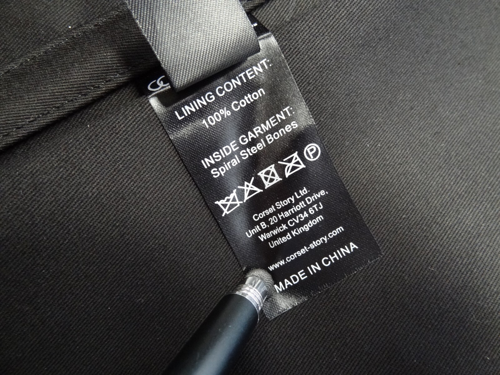 NWT Corset Story 44 Ditsy Floral Printed Overbust Spiral Steel Bone Navy Flowers