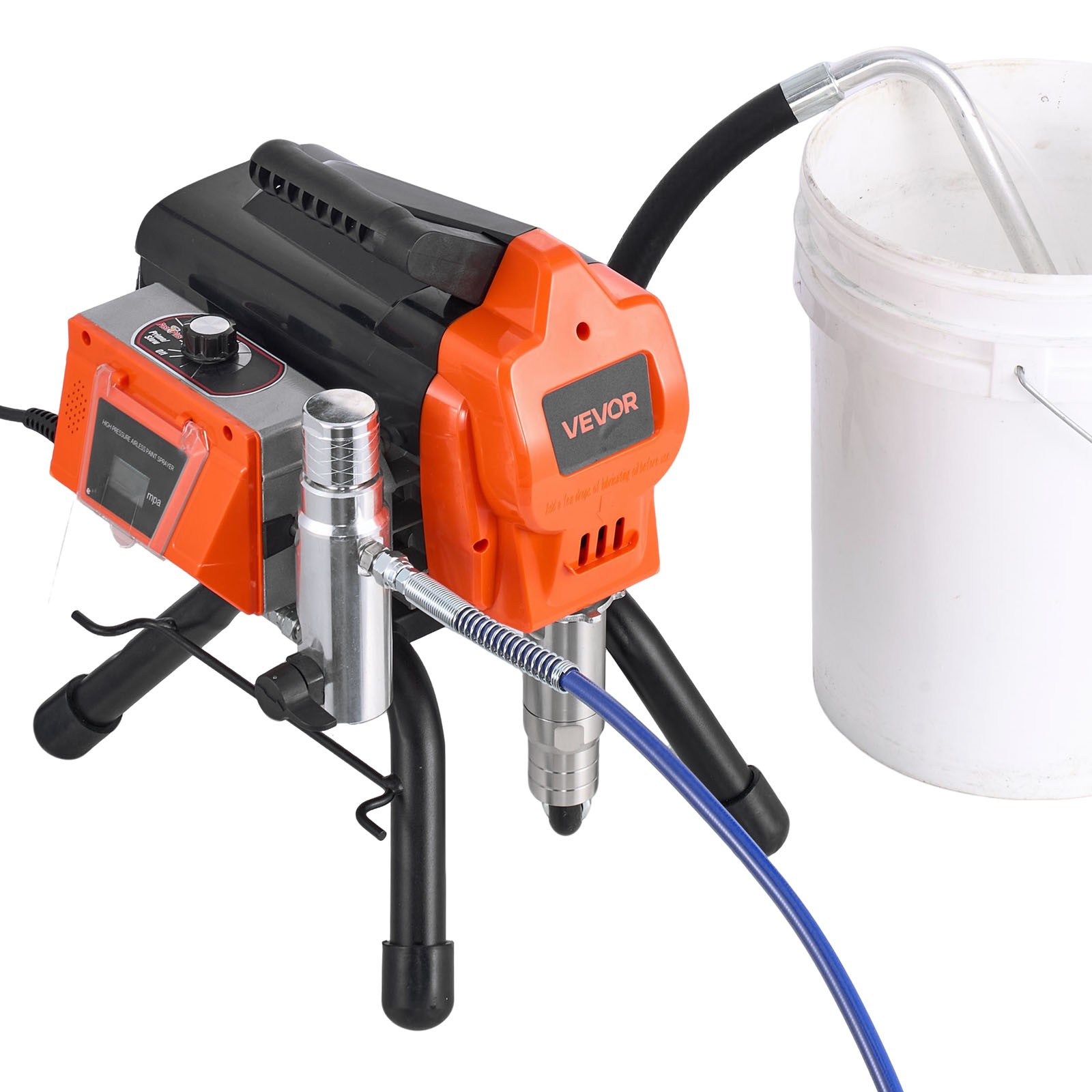 VEVOR Stand Airless Paint Sprayer Airless Sprayer 1500W 3300PSI for Apartments