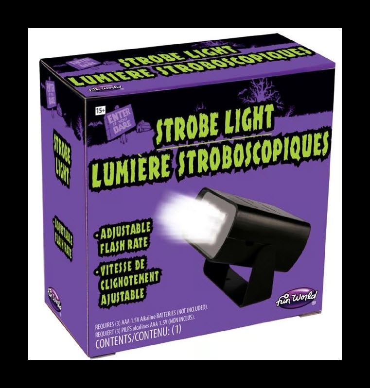 NEW - LED Intense Adjustable Strobe Light - sealed