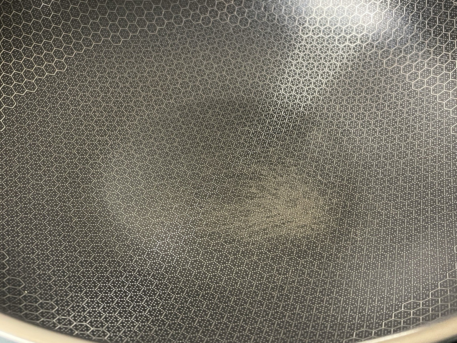 Hexclad 12" Wok Hybrid Stainless Steel Nonstick Pan Used no lid (W26)