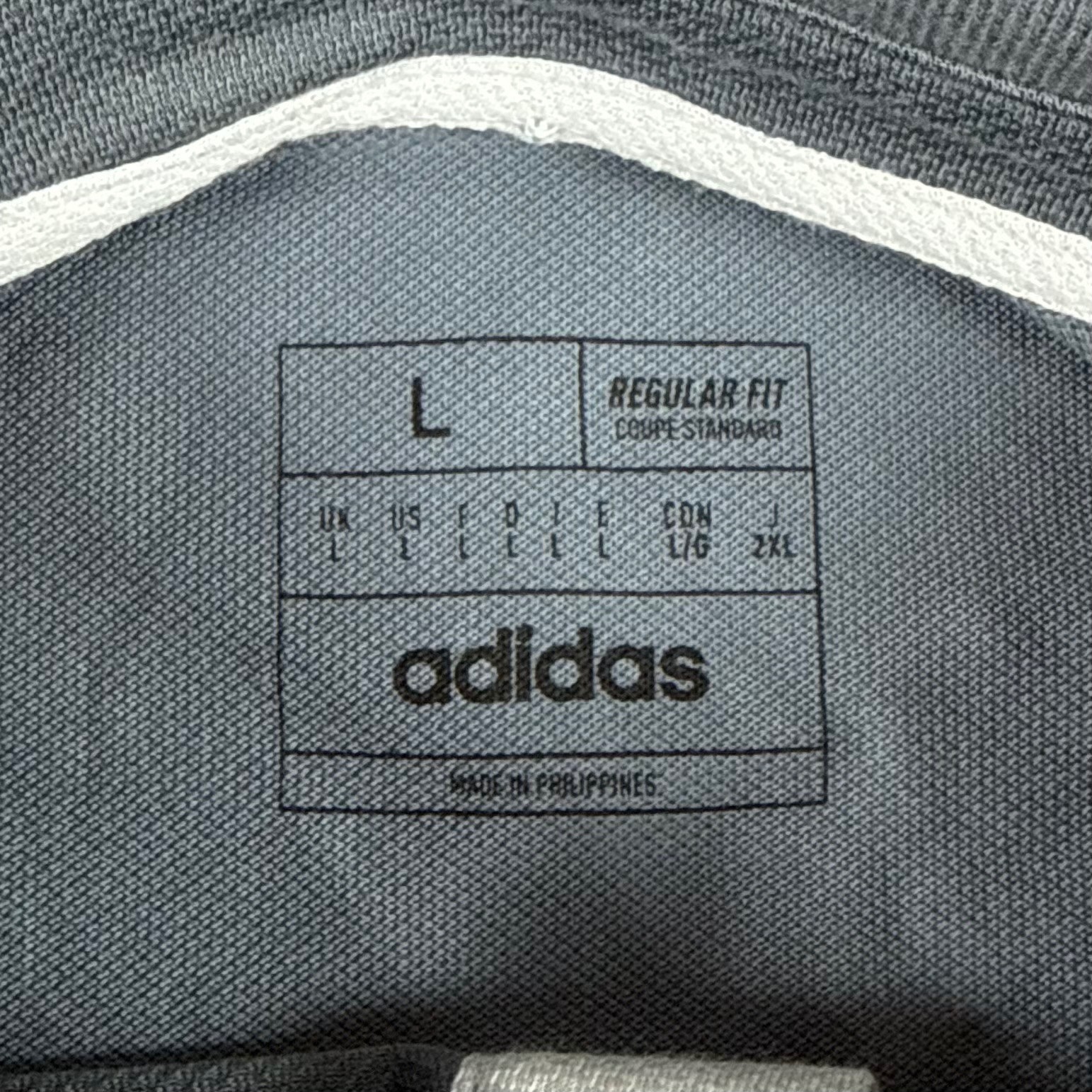 Adidas Mens Large FC Cincinnati FCC Mercy Health Regular Fit Golf Polo Shirt MLS