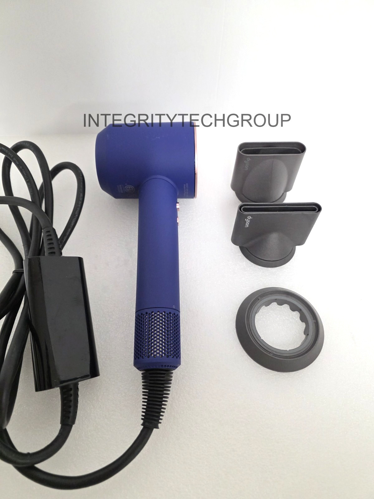 Genuine Dyson Supersonic Hair Dryer with 3 Styling Attachments - Colors USED