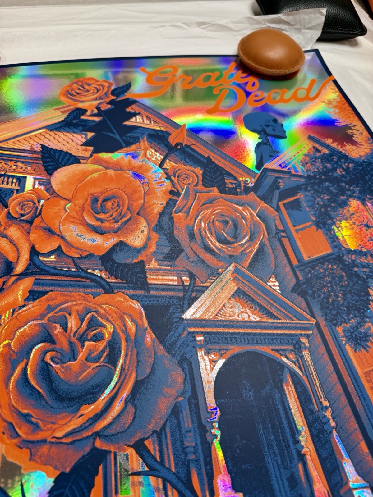 Paul Kreizenbeck "Grateful Dead" Rainbow Foil Variant Poster LE /50 MINT 💀🔥