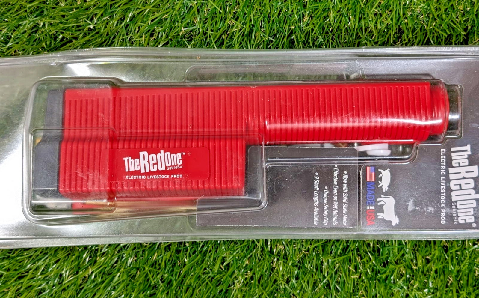 **NEW** Hot-Shot Sabre Six The RED One Electric Livestock Cattle Prod
