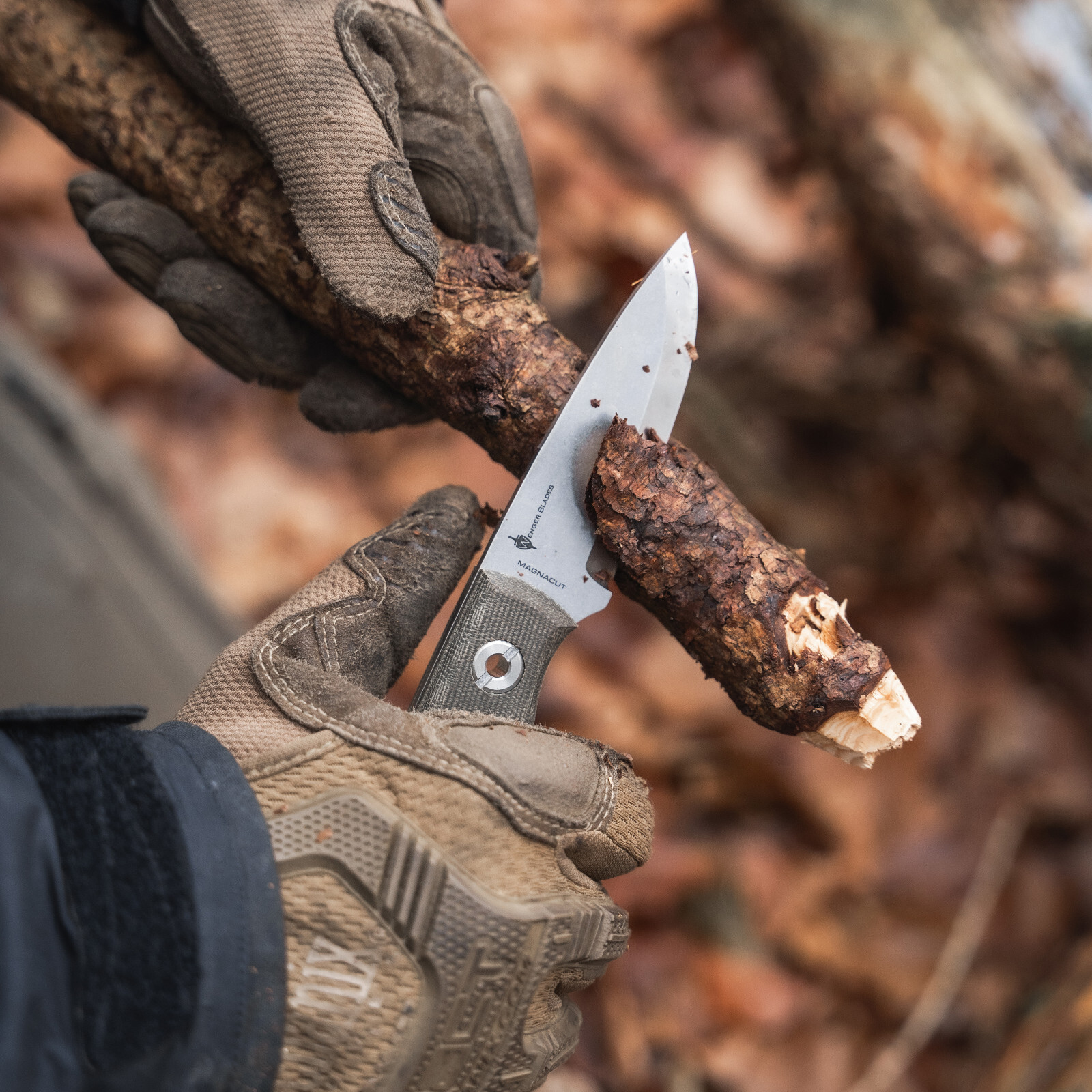 Boker Vigtig vs. Wild Fixed Knife 3.35" MagnaCut Blade Micarta Handle ✔️ 121509