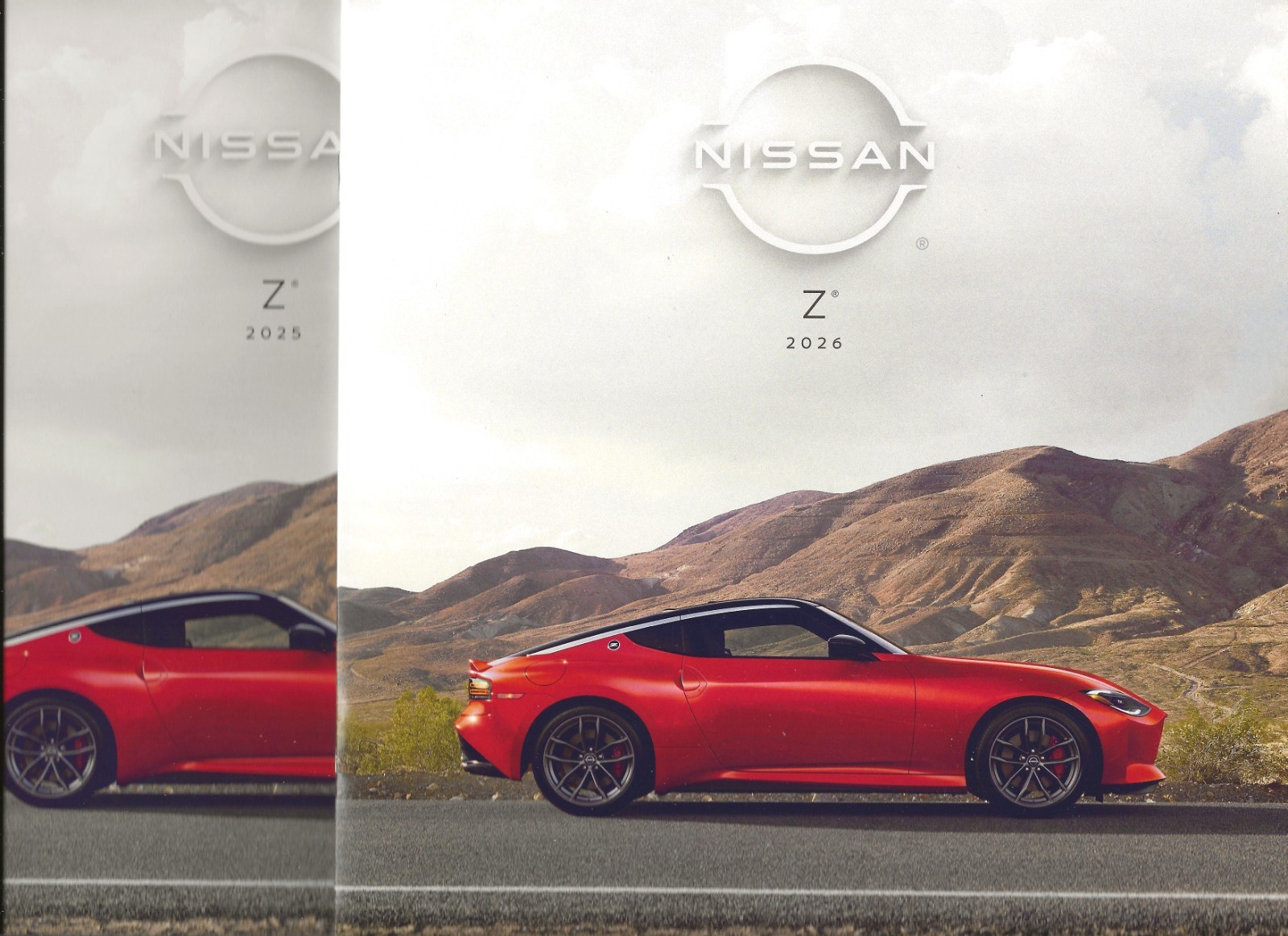 2026  and  2025 Nissan Z   Sport/Perf/NISMO  18 Page Brochures