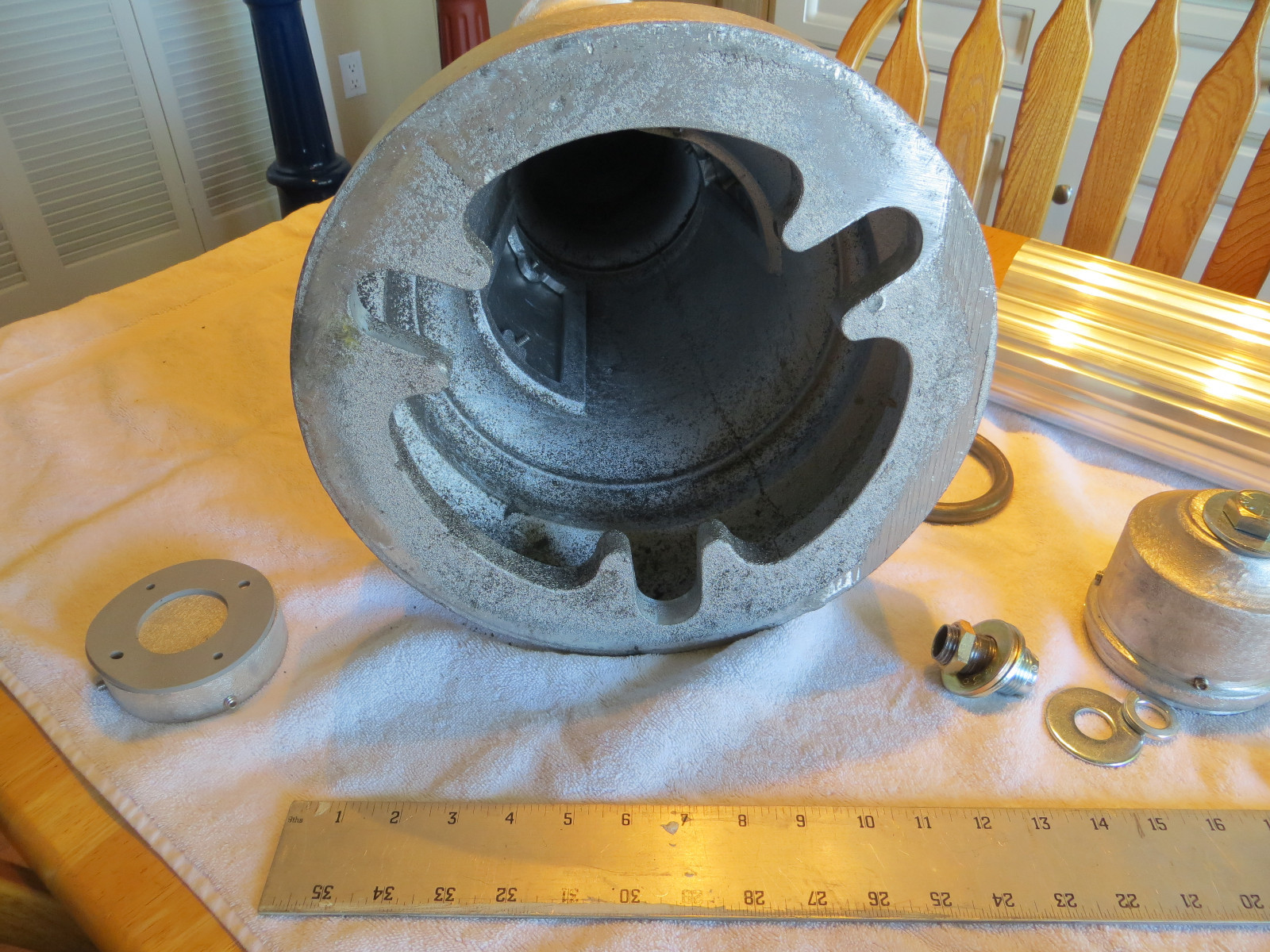 Post Pedestal for mounting a Police Gamewell Call Box