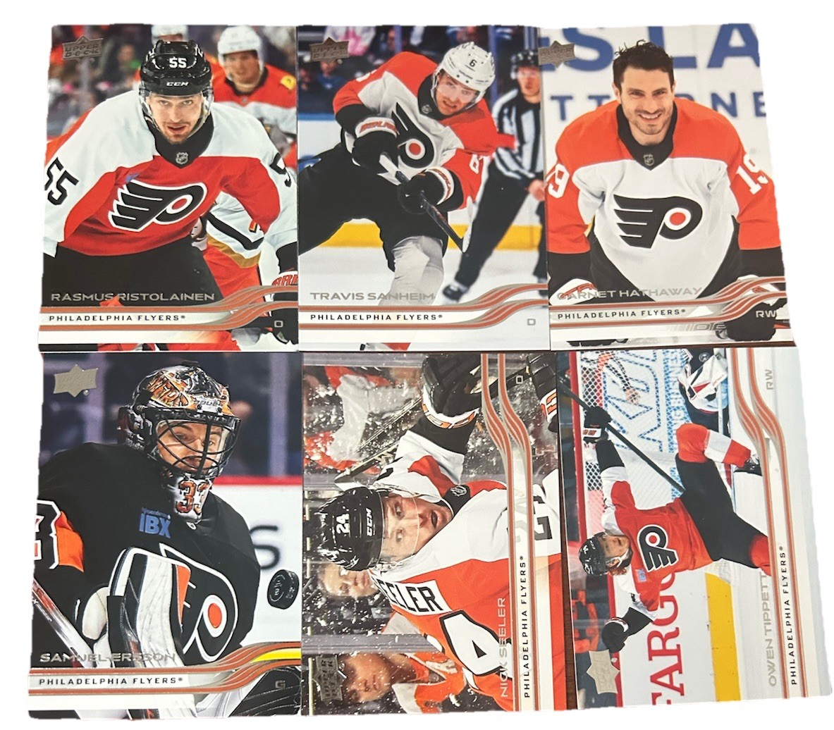 Philadelphia Flyers 2025-26 UD Series 2 Team Set (6 Cards)