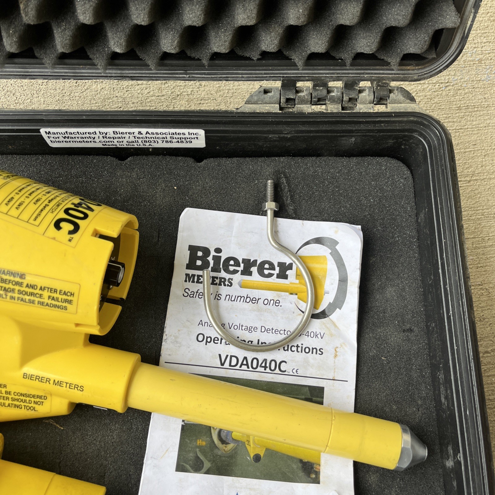 Bierer VDA040C Analog Voltage Detector 0-40kV