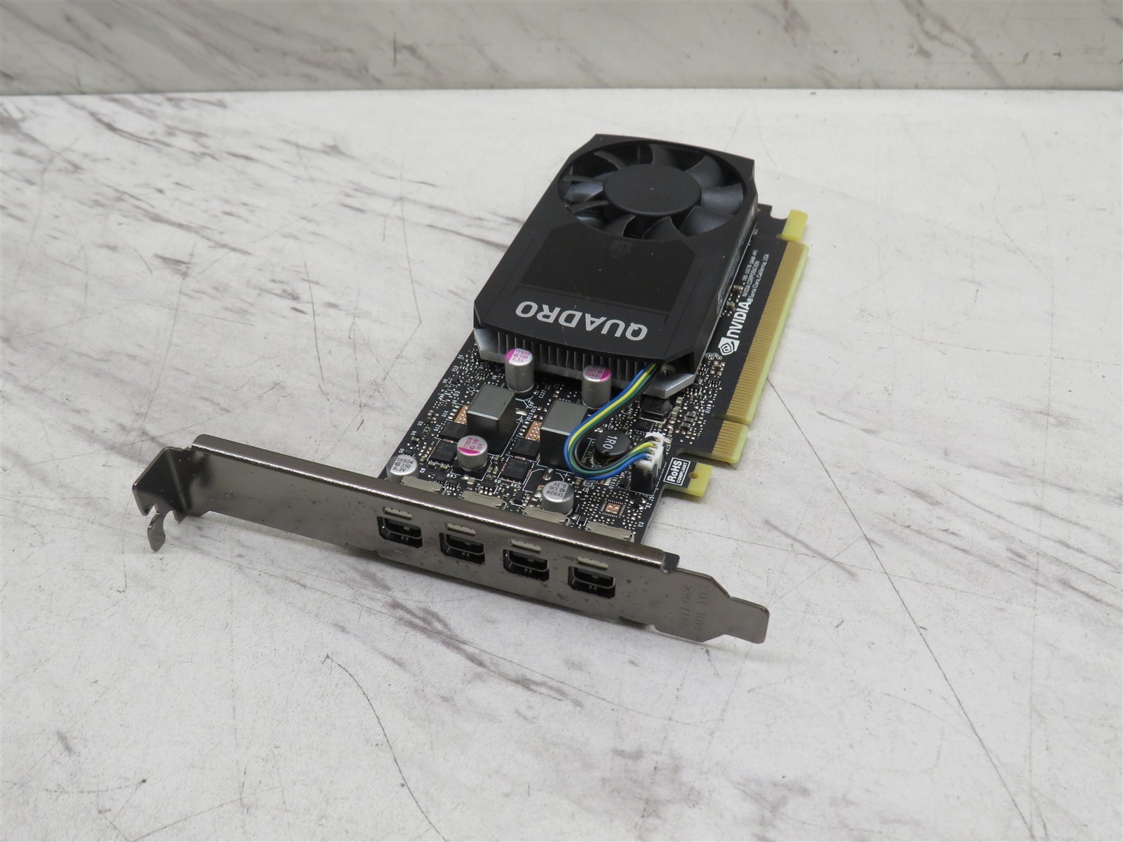 NVIDIA Quadro 2GB GDDR5 Quad-Port Video Graphics Card P620 900-5G178