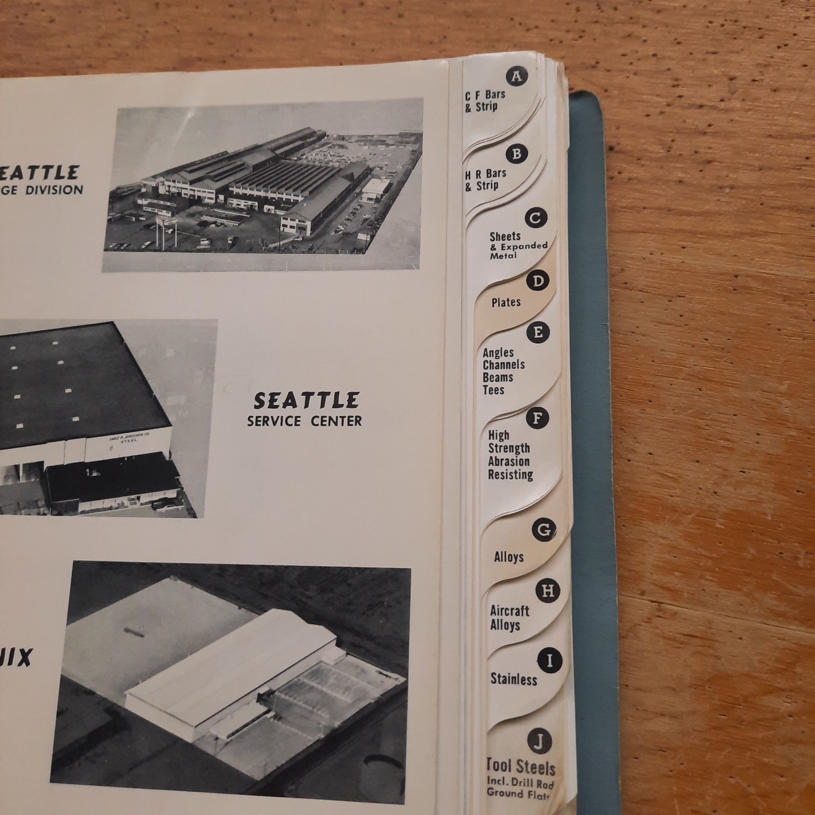 Jorgensen Steel Aluminum Reference book - Central Steel & Wire Company Lot of 2
