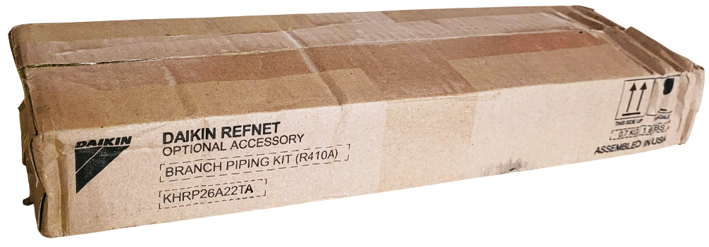 Daikin Refnet R410A KHRP26A22TA Branch Piping Kit With Open Box