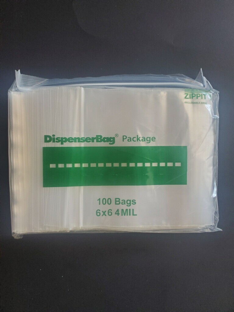 2x3 to 24x24 Clear HD Reloc Zippit Lock Seal Top Reclosable Zip-lock Bags 4Mil