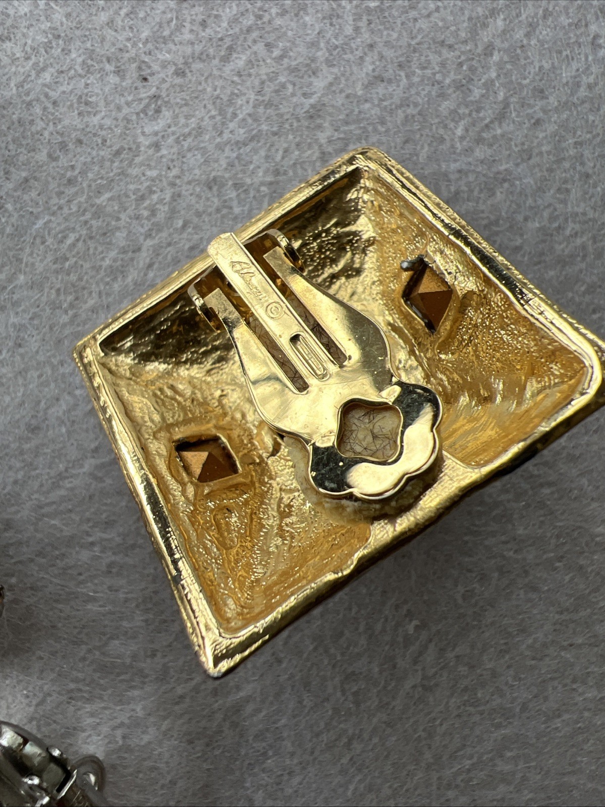 Vintage HIGH END COSTUME EARRING LOT - 13 Pair - Boucher, Trifari, Juliana +++!