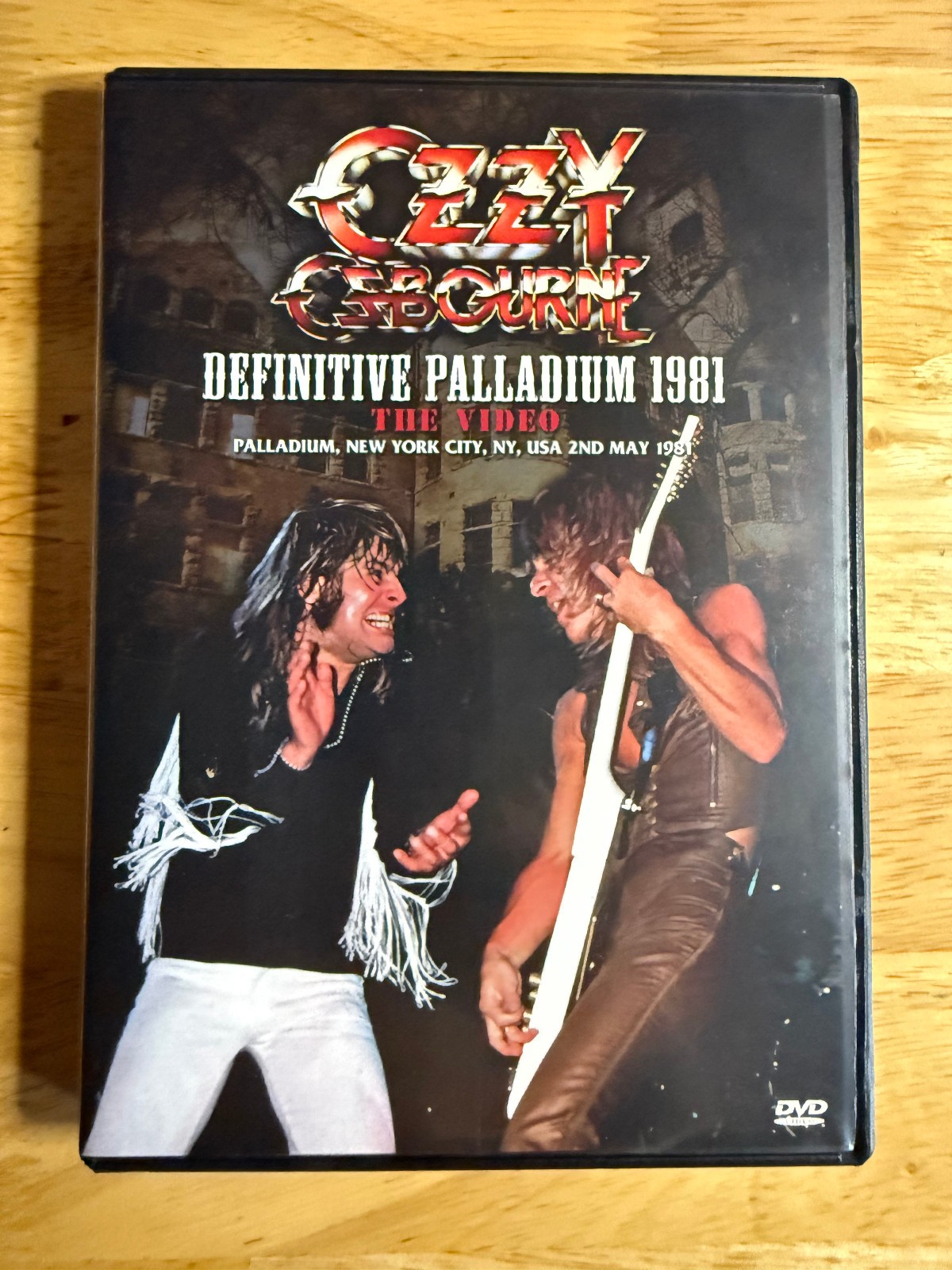 Ozzy Osbourne - Live at Palladium 1981 DVD Definitive Edition Randy Rhoads