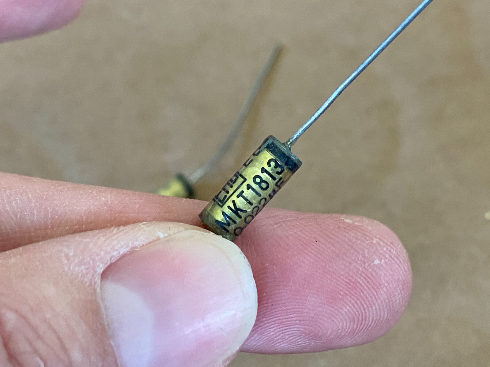 2 NOS Vintage Ero .022 uf 400v Capacitors Guitar Amp Tone Caps TEST GREAT (Qty)