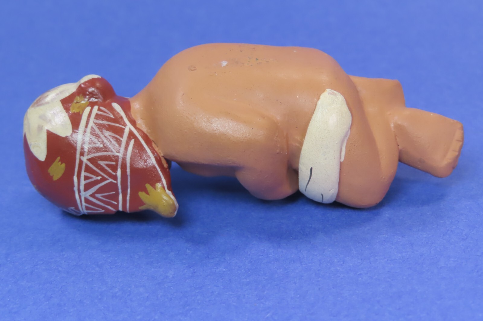 Vintage Peruvian Nativity Baby Jesus Terra Cotta Pottery Replacement pc 4"