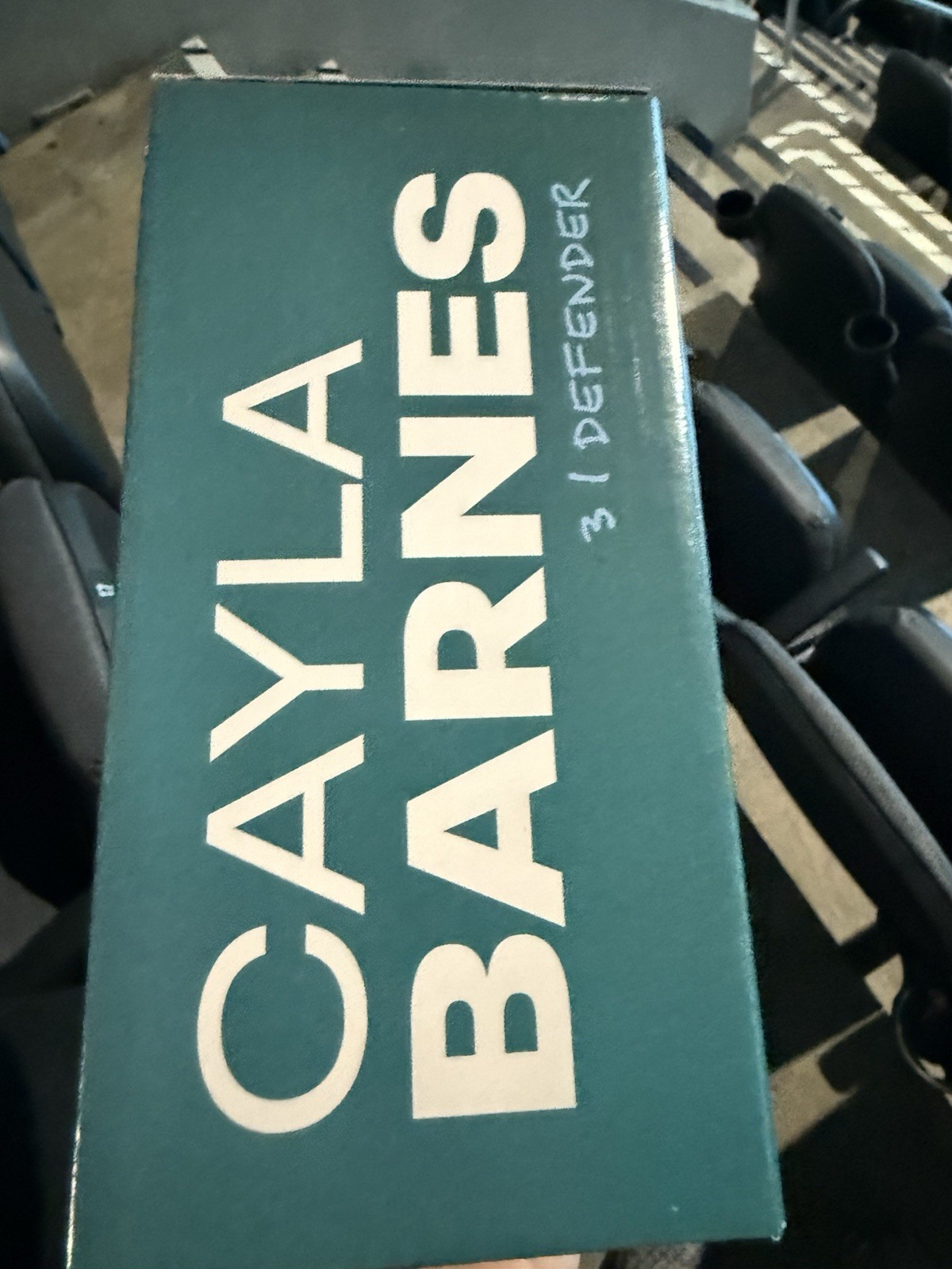 2026 Cayla Barnes Bobblehead Seattle Torrent Hockey PWHL SGA 3/11/26 US Olympics