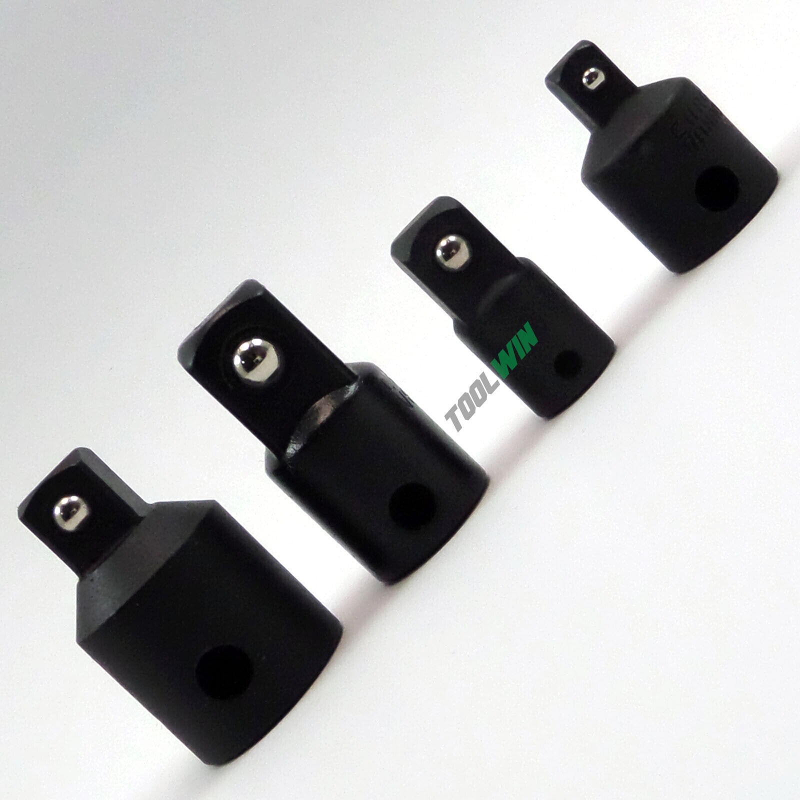 4 pack Air Impact Socket Adapter Set 3/8" to 1/4" 1/2 inch Drive Ratchet Reducer