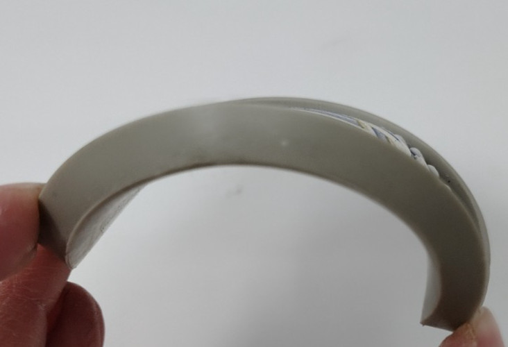 Miller Lite Rubber Beer Coaster Set of 4 Durable Washable Stocking Stuffer Bar