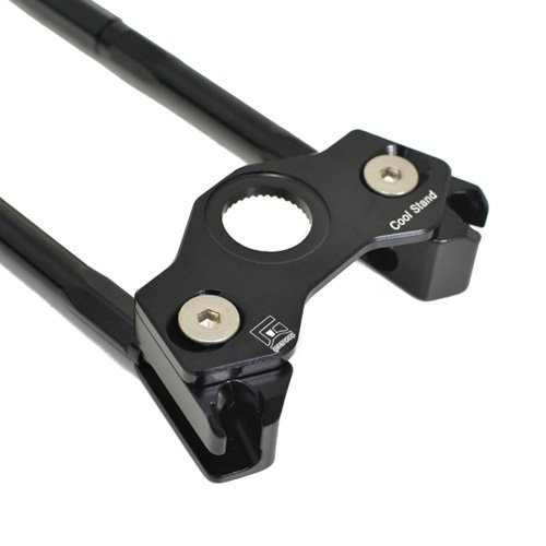 Gearoop Bike Bicycle CoolStand Aluminum Adjustable Side Stick 33-39mm , Black