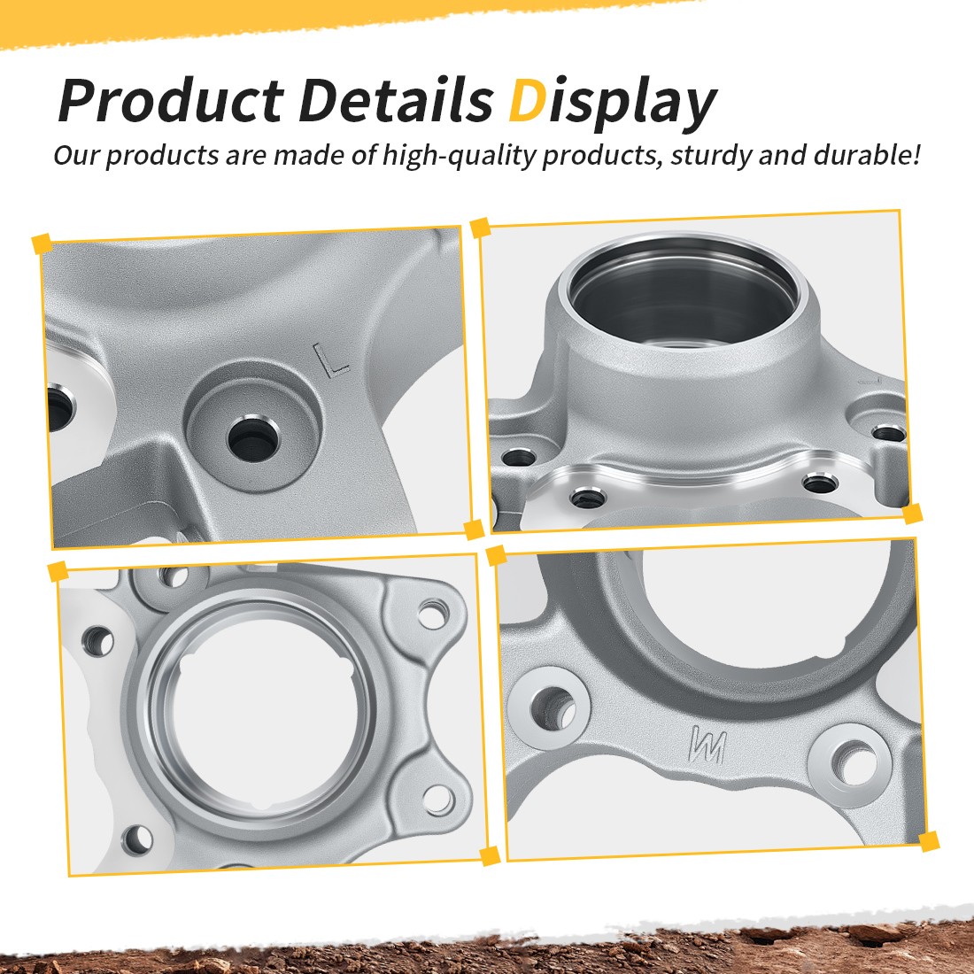 Rear Left Wheel Bearing Carrier Kit for Polaris Polaris RZR XP 4 1000 2014-2017