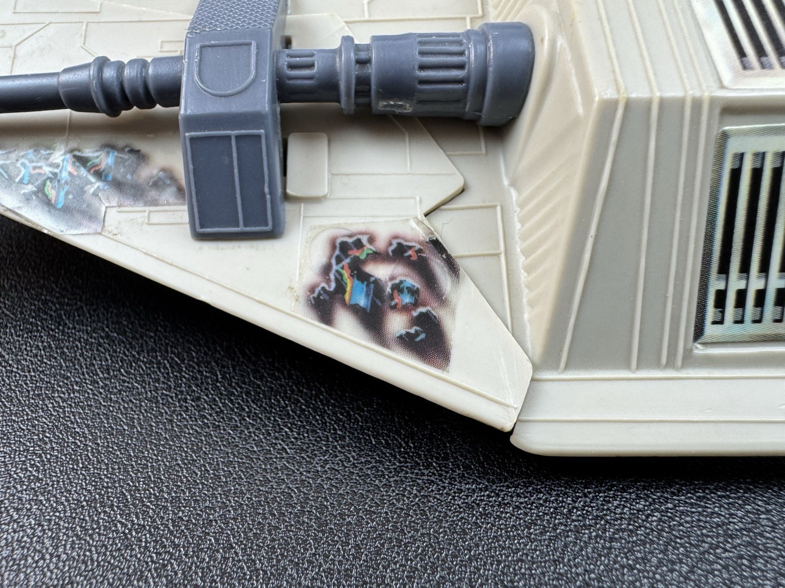 Star Wars Snowspeeder 1982 Kenner Micro Collection with both die cast figures