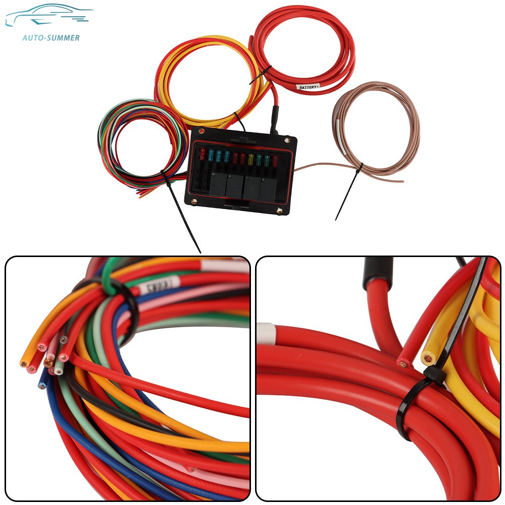 LS Swap Fuse Block Relays Stand Alone Harness box kit LSx 4.8 5.3 6.0 6.2 5.7