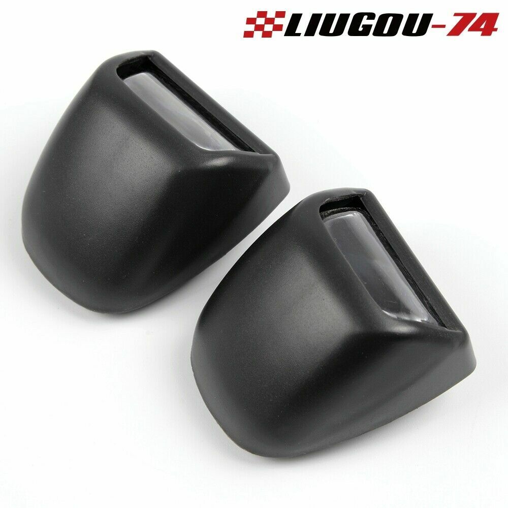 License Plate Light Lamp Pair Set Of 2 Lh & Rh Textured Fit For Chevy GMC USA