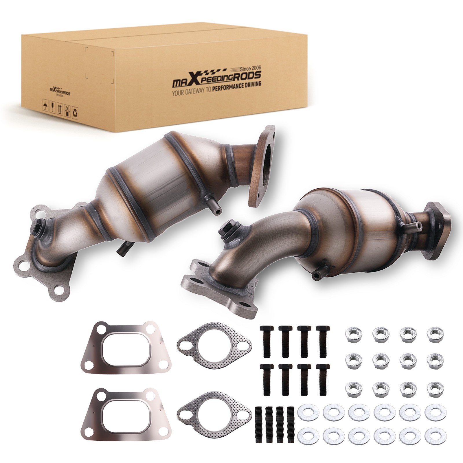 Front & Rear Manifold Catalytic Converter for Chevrolet Traverse 3.6L 2018-2021