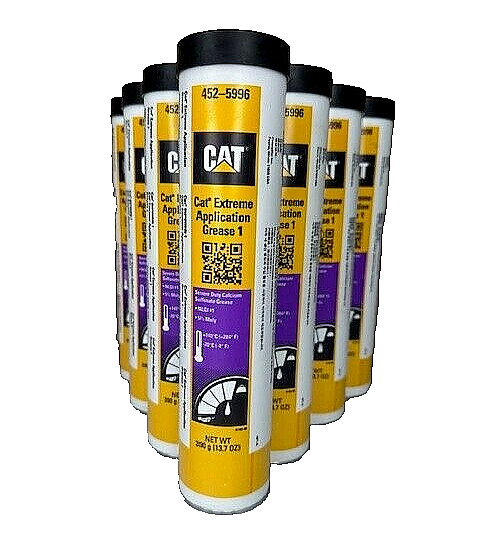 Cat Extreme Application Grease 1  10x14oz 452-5996 5% Moly EP1 Calcium Sulfonate