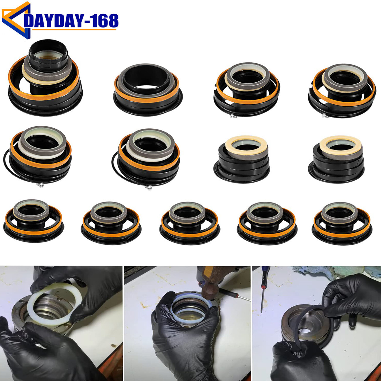 Whole Machine Hydraulic Cylinder Seals Kit for Case 580 Super D 580 Super E 580E