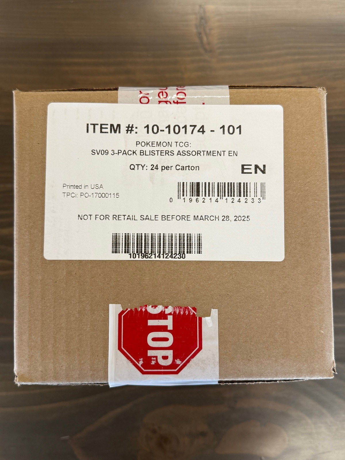 POKEMON JOURNEY TOGETHER (SV09) 3-PACK BLISTER CASE 24CT. FACTORY SEALED!