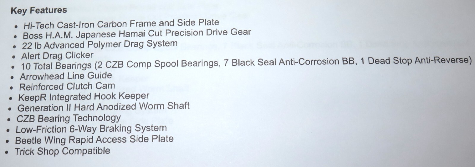 13 FISHING SPECIAL SALE CONCEPT TX GEN II TX2-6.8RH 6.8:1 BAITCAST REEL NEW