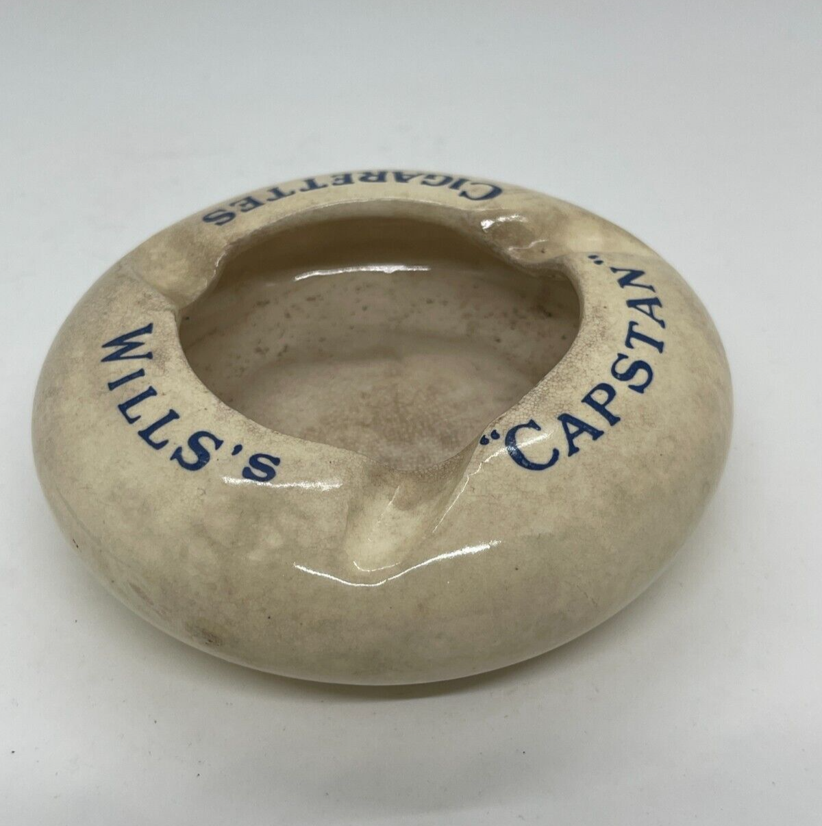 Vintage Will's Capstan Cigarette Ashtray