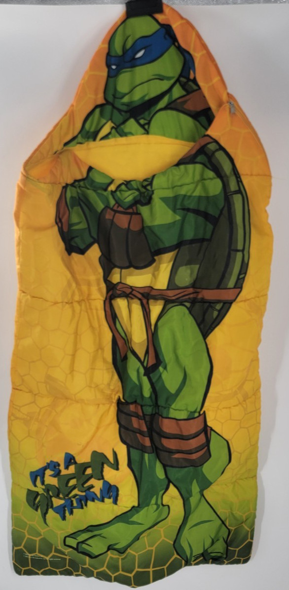 Teenage Mutant Ninja Turtles Sleeping Bag Leonardo  It’s A Green Thing