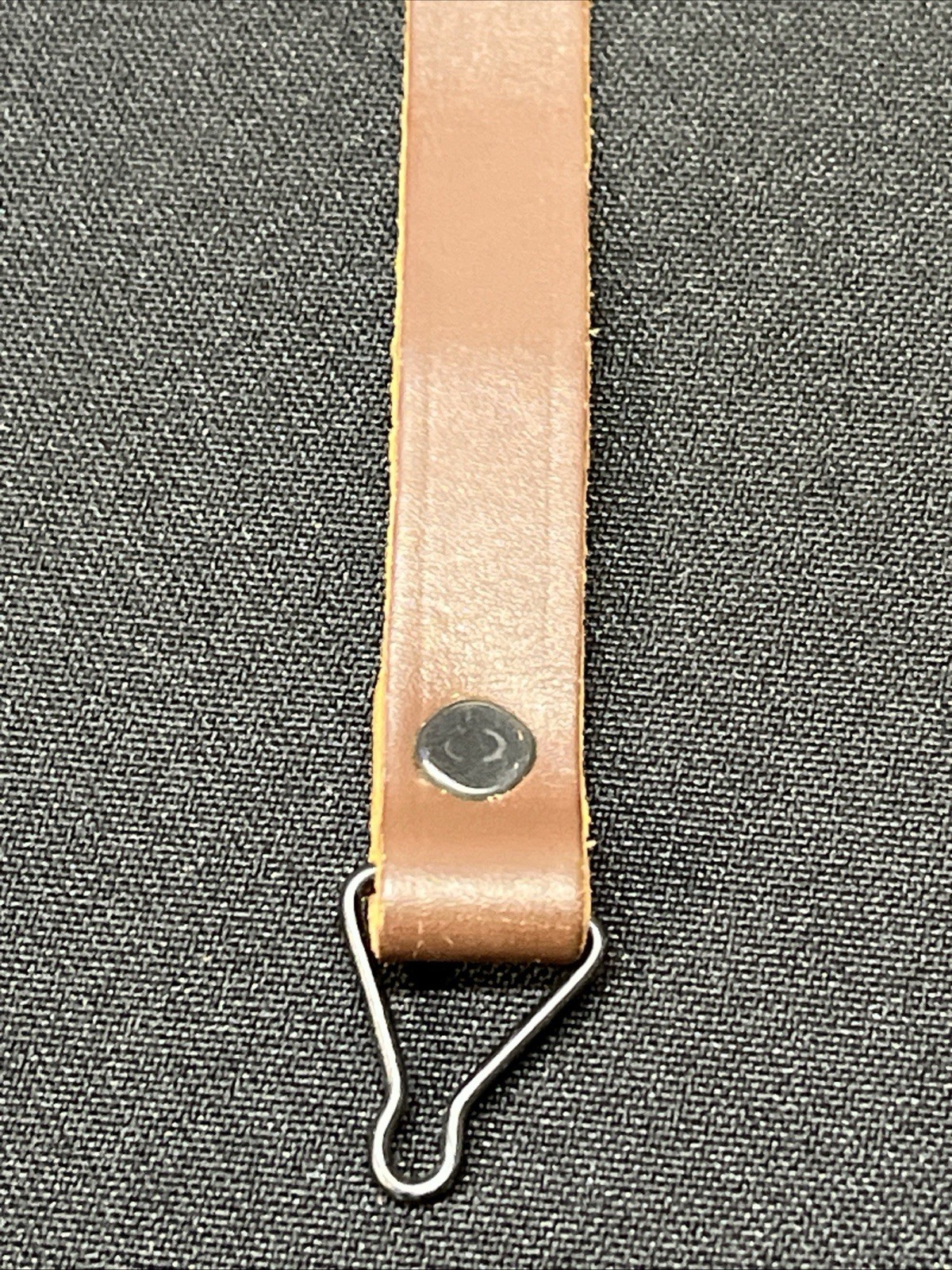 *NOS* US Original M1 HELMET LINER LEATHER CHIN STRAP DOT MAKER STAMP WW2 KOREA