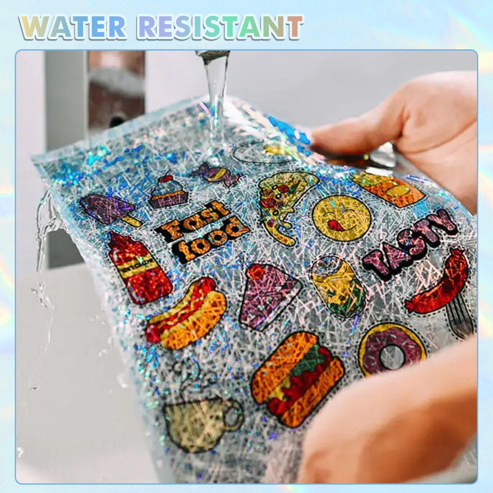 20-100 Mixed Koala Holographic Vinyl Sticker Paper for Inkjet + Laser Waterproof