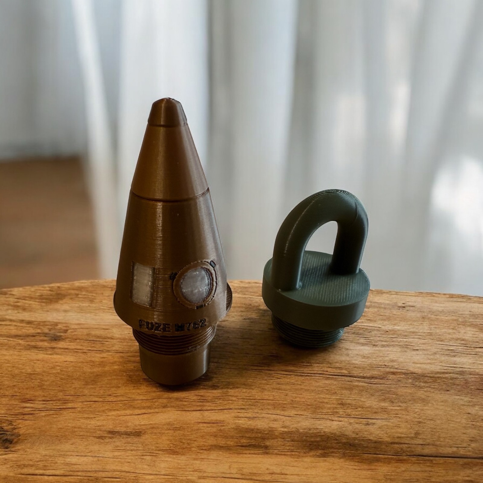 3D Printed Replica 155mm Howitzer Shell: Full Size M107