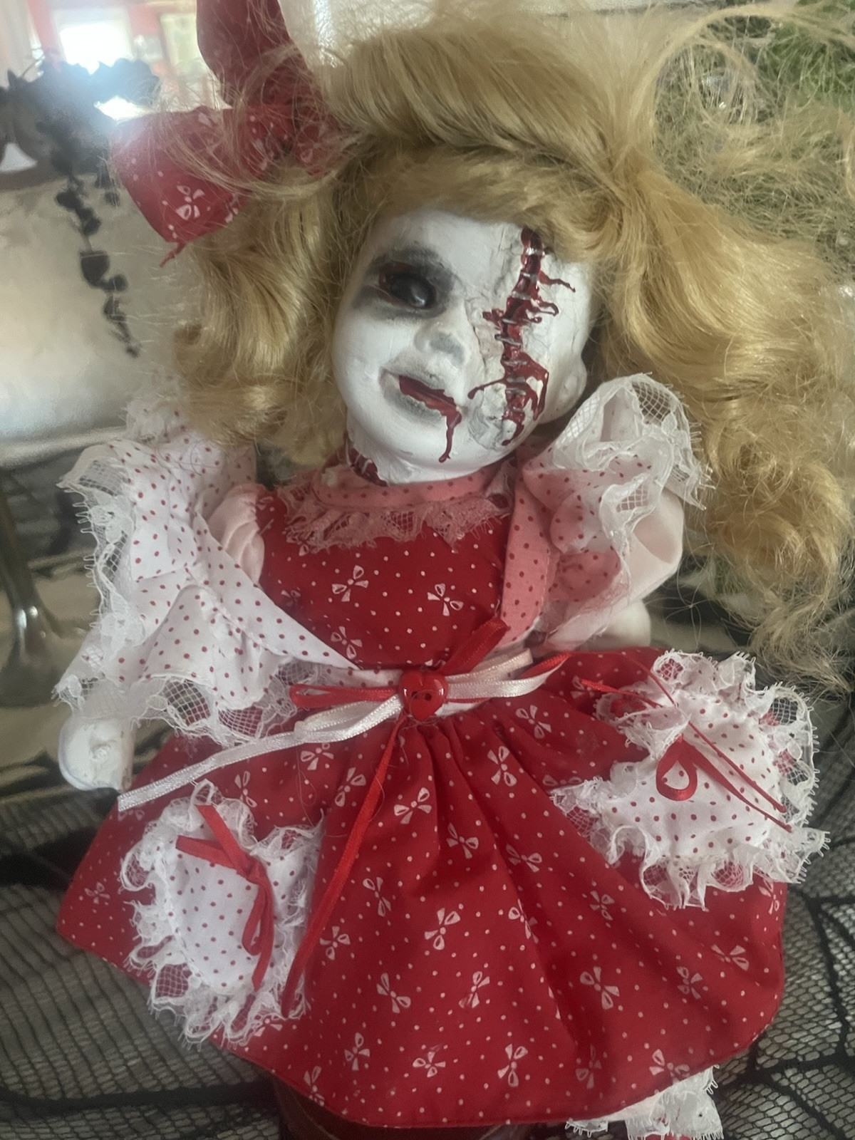 Creepy Doll, Halloween Doll, Haunted Doll, Halloween Decoration, Read Discriptio