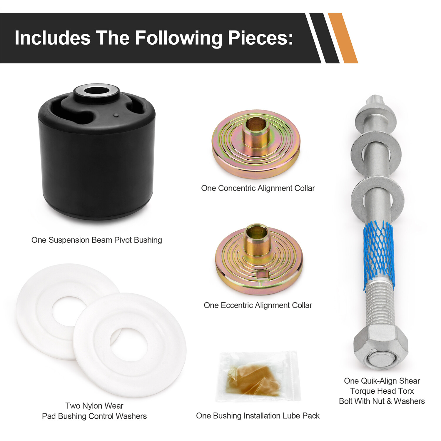 For Hendrickson Align Pivot Bushing Kit For Hendrickson Turner S-28654,S-24691S