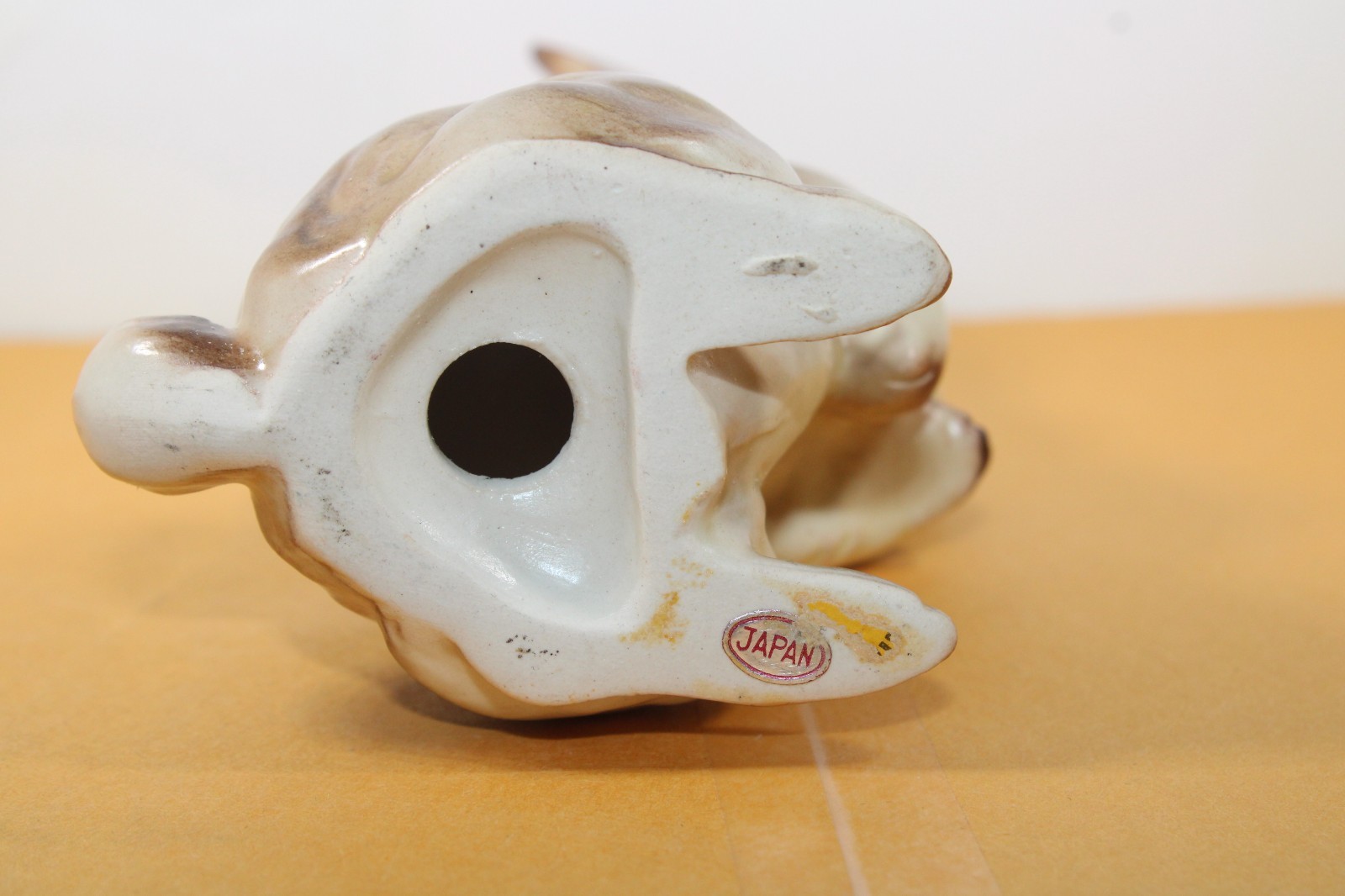 Vintage Ceramic Porcelain Rabbit Figurines Japan