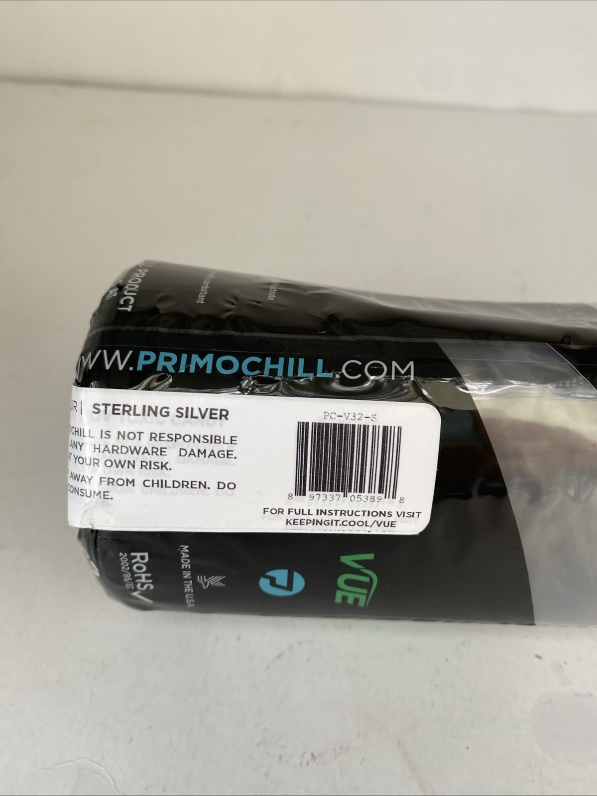 Primochill Vue - PC Water Cooling Fluid Coolant Sterling Silver Visual Flow NEW