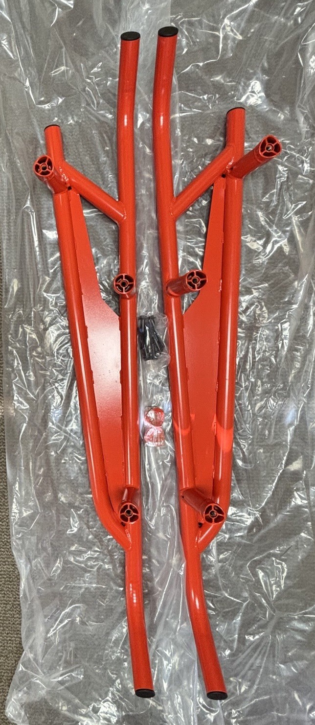 Can-Am Maverick X3 Red Rock Sliders Side Protection 2017-25 OEM #715003438 XL743