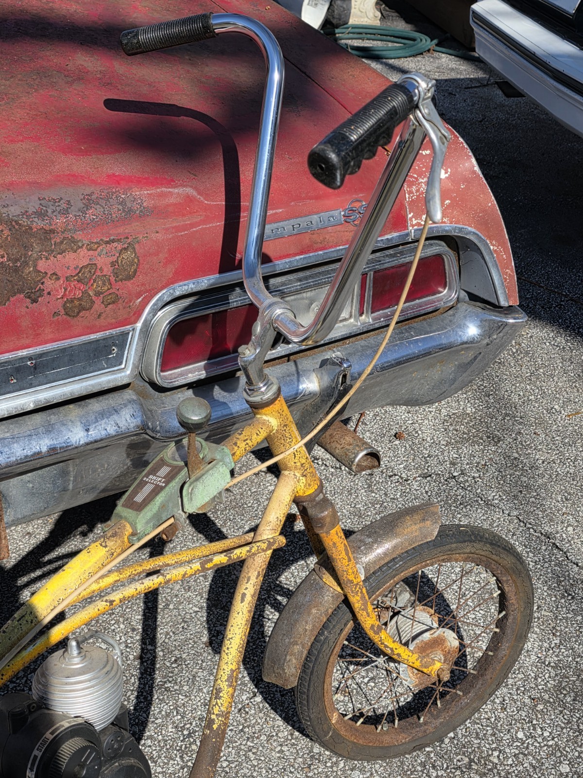 1969 IVERSON DRAG STRIPPER 16x20 RARE PROJECT Muscle Bike Builder