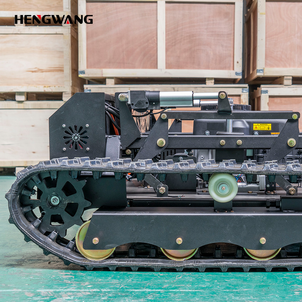 Robot lawn mower sale！22HP Remote Control Lawn Mower 65° Climbing HW608-90