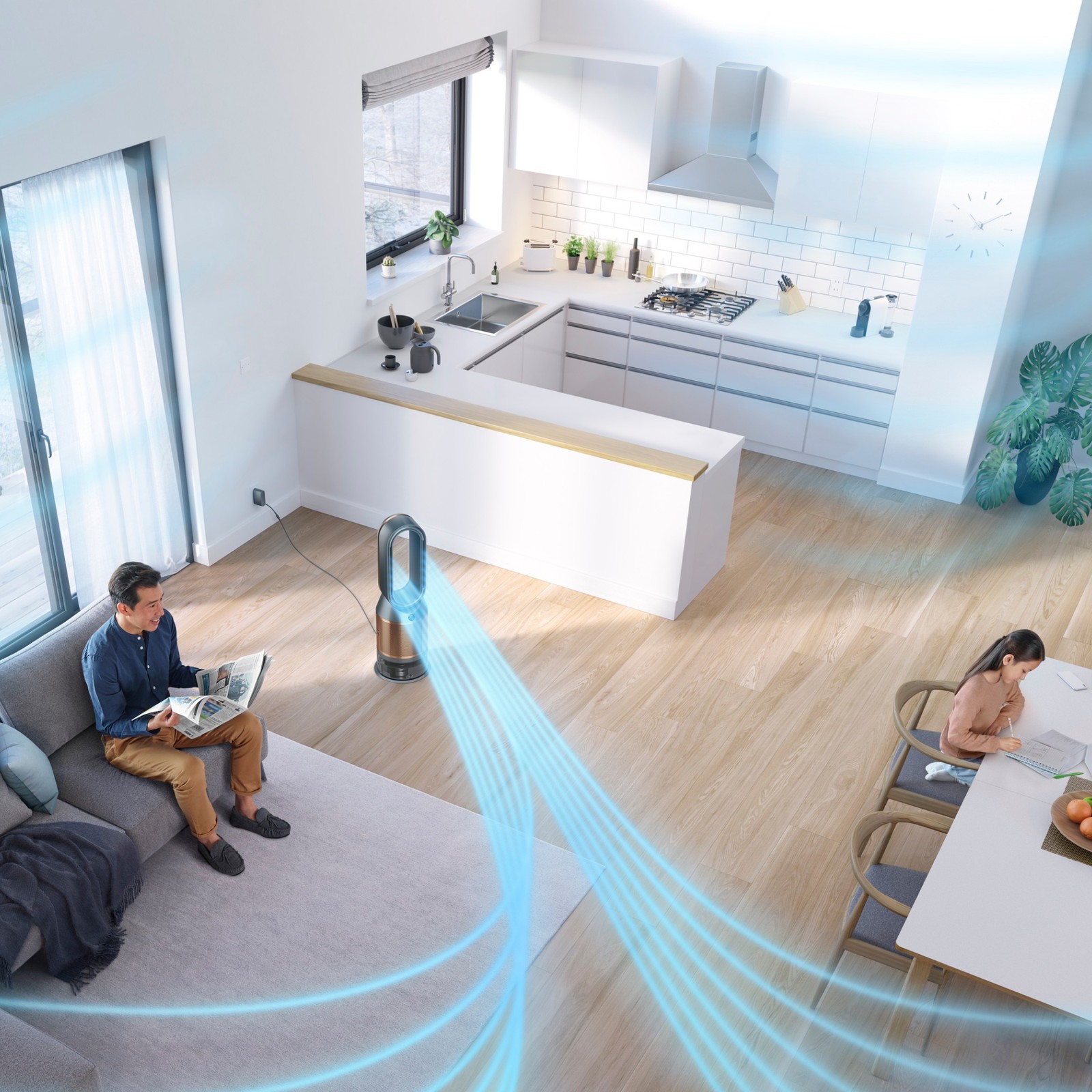 Dyson PH02 Pure Humidify + Cool Cryptomic™ | Gunmetal/Bronze | Refurbished