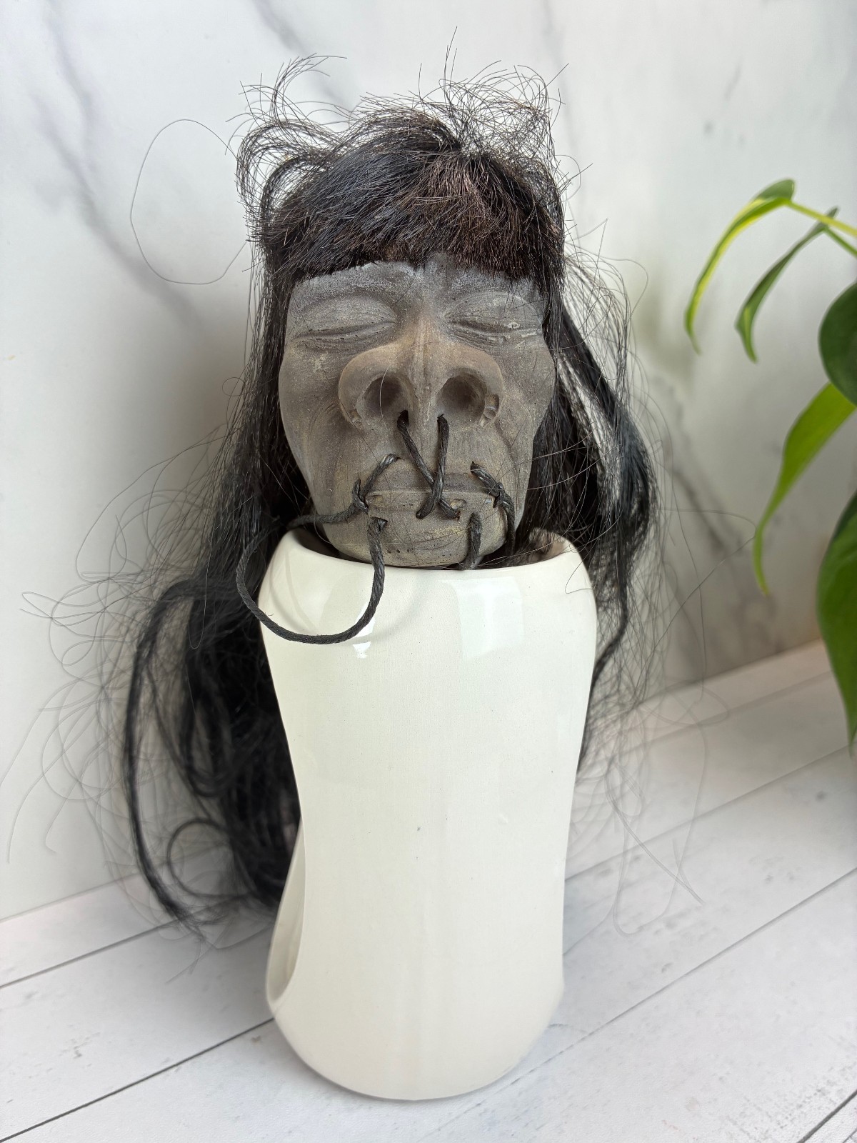 Vintage E. Joseph Cossman Co. Shrunken Head! In Original Box - EXTREMELY RARE!!!